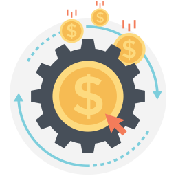 Automated money generation  Icon