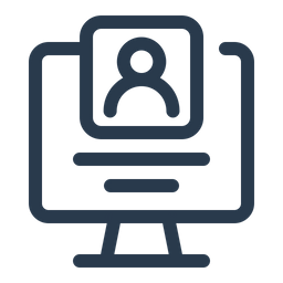 Digital Identity  Icon