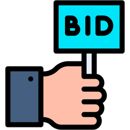 Bid  Icon