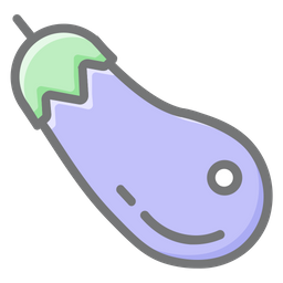 Brinjal Eggplant  Icon