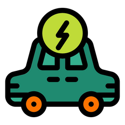 Electric Car  Icon