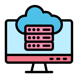 Cloud Data  Icon