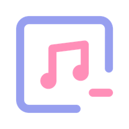 Delete Music  Icon