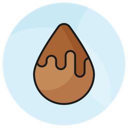 Chocolate Drop  Icon