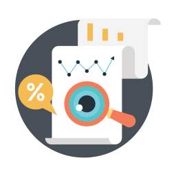 Analyse commerciale  Icône