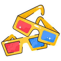 3d glasses  Icon