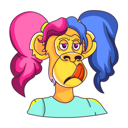 Female Monkey  Icon