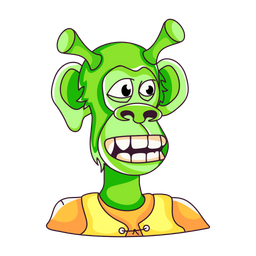 Alien Monkey  Icon