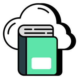 Cloud Book  Icon