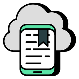 Cloud Bookmark  Icon