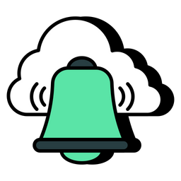 Cloud Bell  Icon