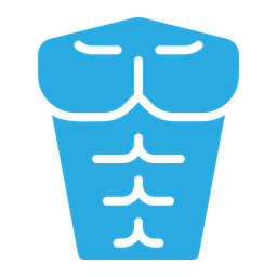 Abs Muscle Wellness Icon