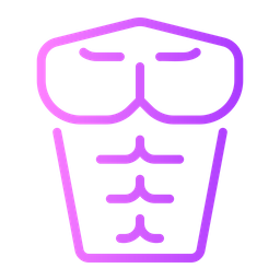 Abs Muscle Wellness Icon
