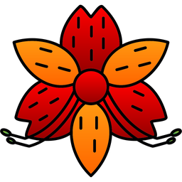 Alstroemeria  Icon