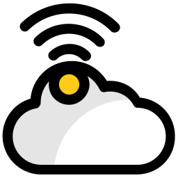 Cloud network  Icon