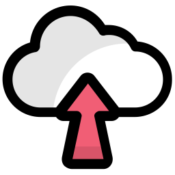 Cloud upload  Icon