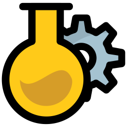 Chemisches Experiment  Symbol