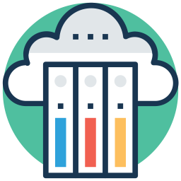 Cloud storage  Icon