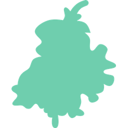 Punjab Map State Icône