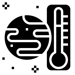 Globale Temperatur  Symbol