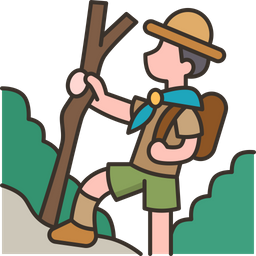 Hiking  Icon