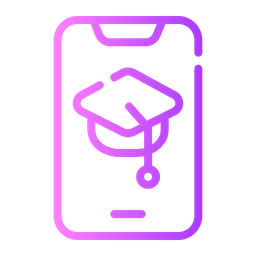 Mobile Learning  Icon