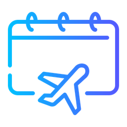 Flight Schedule  Icon