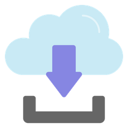 Cloud download  Icon