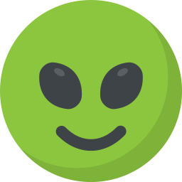 Alien Emoticon  Icon