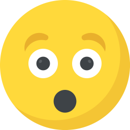 Astonished Smiley  Icon