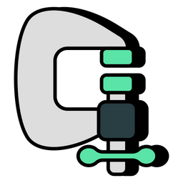 C Clamp  Icon