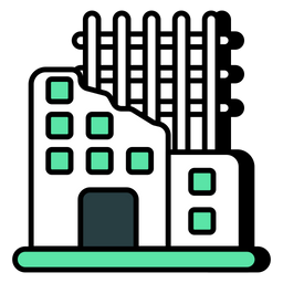 Building Scaffolding  Icon