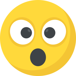 Astonished Face  Icon