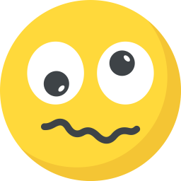 Verwirrter Emoji  Symbol