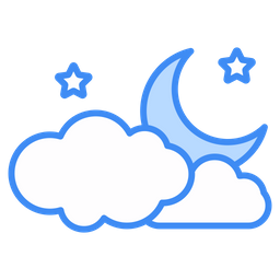 Cloudy Night  Icon