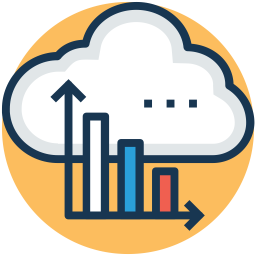 Cloud analysis  Icon