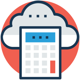 Cloud cost  Icon