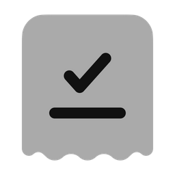 Bill Check  Icon