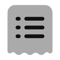 Bill List  Icon