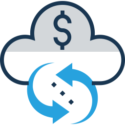 Business cloud  Icon