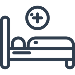 Hospital Bed  Icon