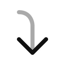 Arrow to down left  Icon