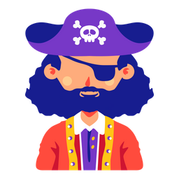Pirates Pirate Captain Icon
