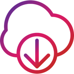 Cloud download  Icon