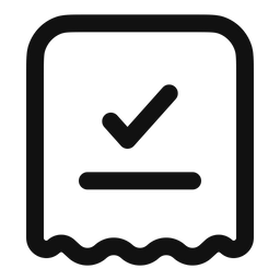 Bill Check  Icon