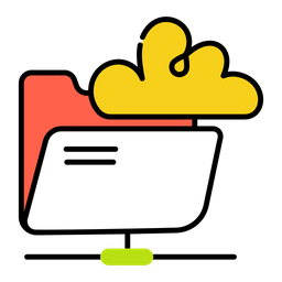 Cloud Folder  Icon