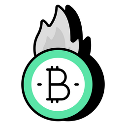 Bitcoin Burn  Icon