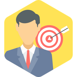 Business Target  Icon