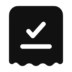 Bill Check  Icon