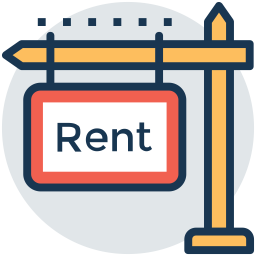 For Rent Sign  Icon